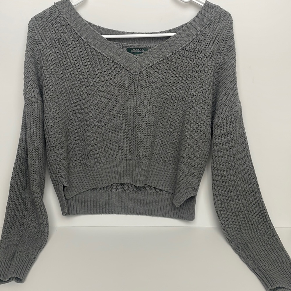 Wild Fable Grey Women’s XS Sweater